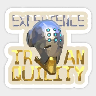 Experience Tranquility - Zenyatta Overwatch Sticker